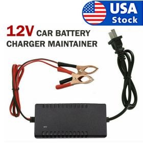 Car Battery Charger Maintainer Auto 12V Trickle RV For Truck Motorcycle ATV US