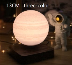 Magnetic Levitation Table Lamp Moon Light 3D Printing Planet Night Light (Option: Jupiter dark-AU)