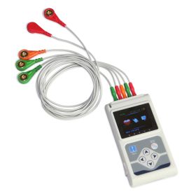 3 Lead Holter ECG Monitor Machine Recorder Analyzer Sync Software TLC5007 (Option: TLC5007)