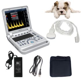 VET Veterinary Portable Ultrasound Scanner Laptop Machine Color Doppler For Pregnancy In Animals (Option: CMS1700A)